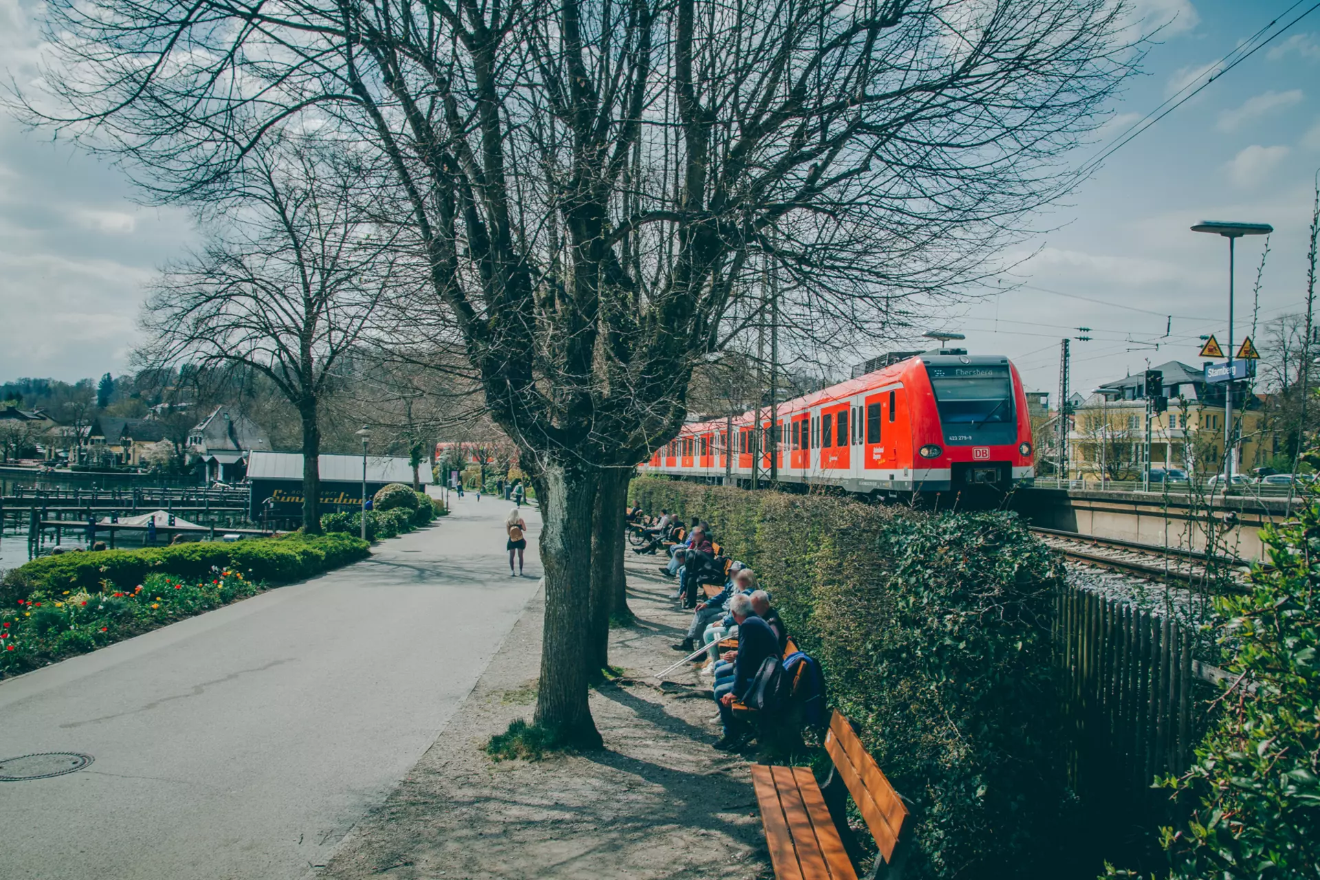 Wo hält die S-Bahn am Starnberger See?